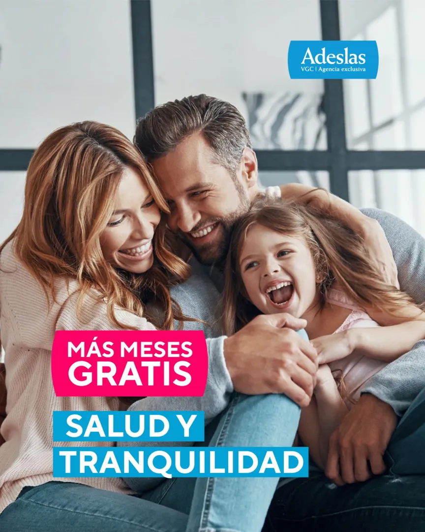 Seguro de salud Adeslas - mas meses gratis